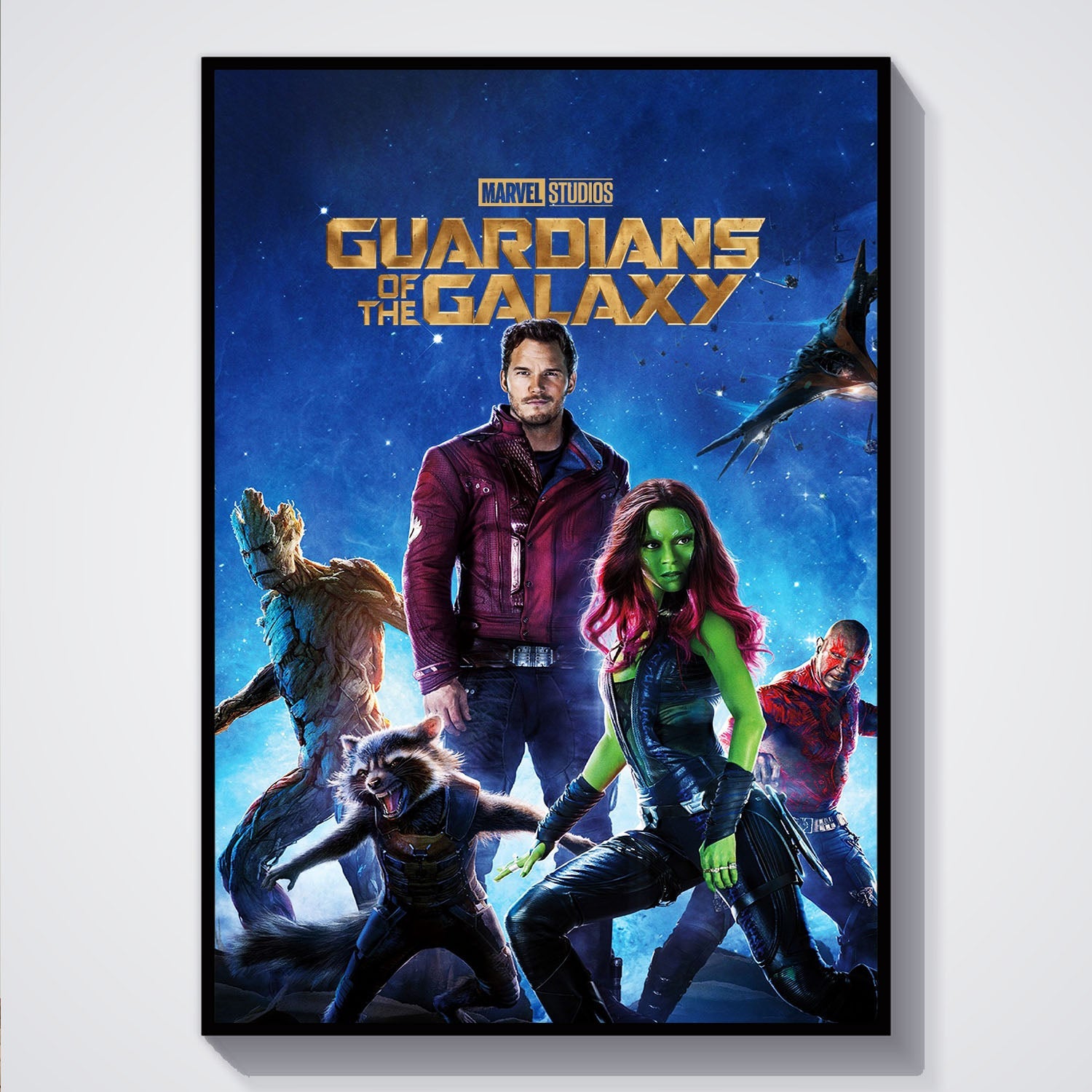 Flex Designs Poster Guardians of the Galaxy 5 x 7" Home Goods - Movie 2014 Movie Poster