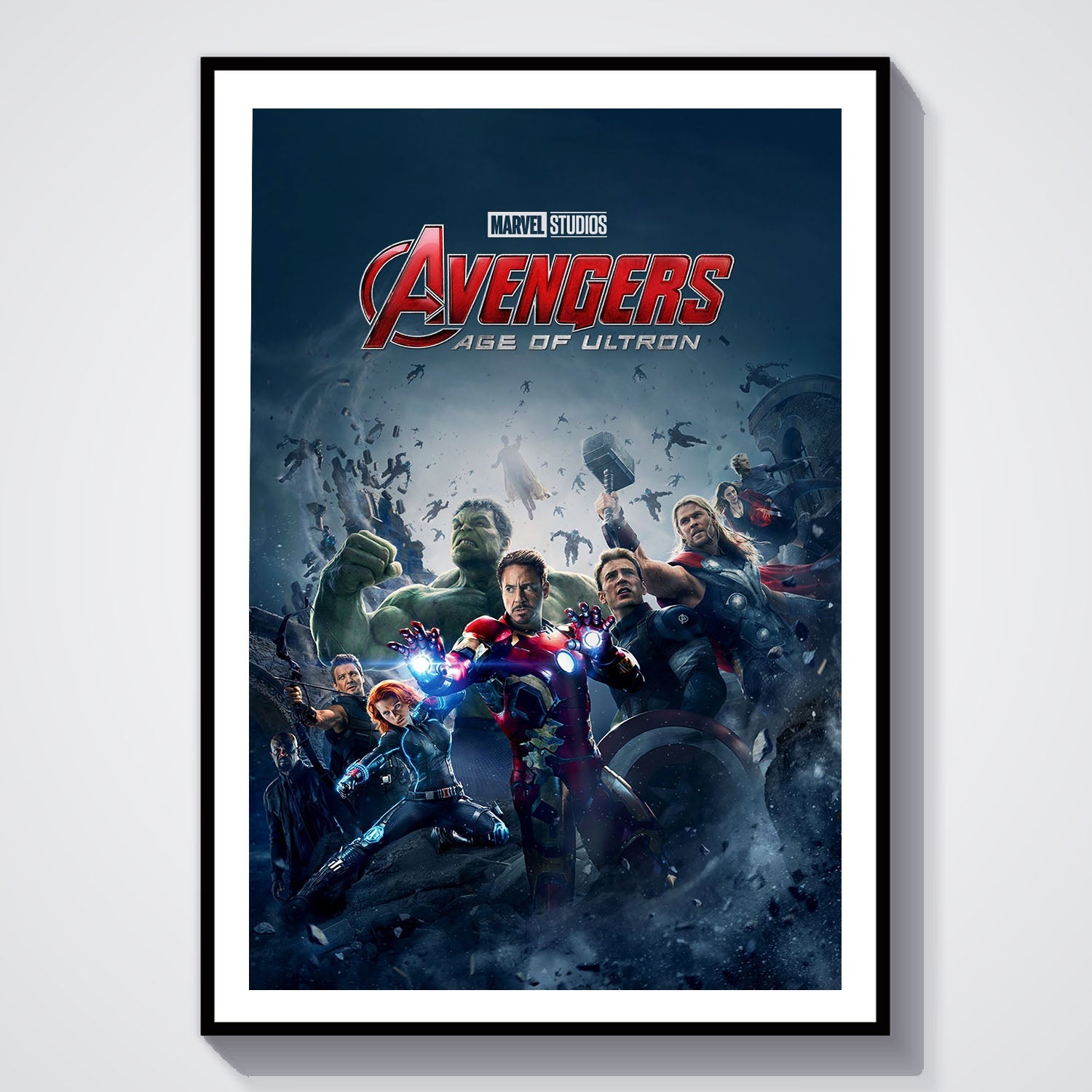 Flex Designs Poster Avengers Age of Ultron 8 x 10" Home Goods - Movie 2015 Movie Poster