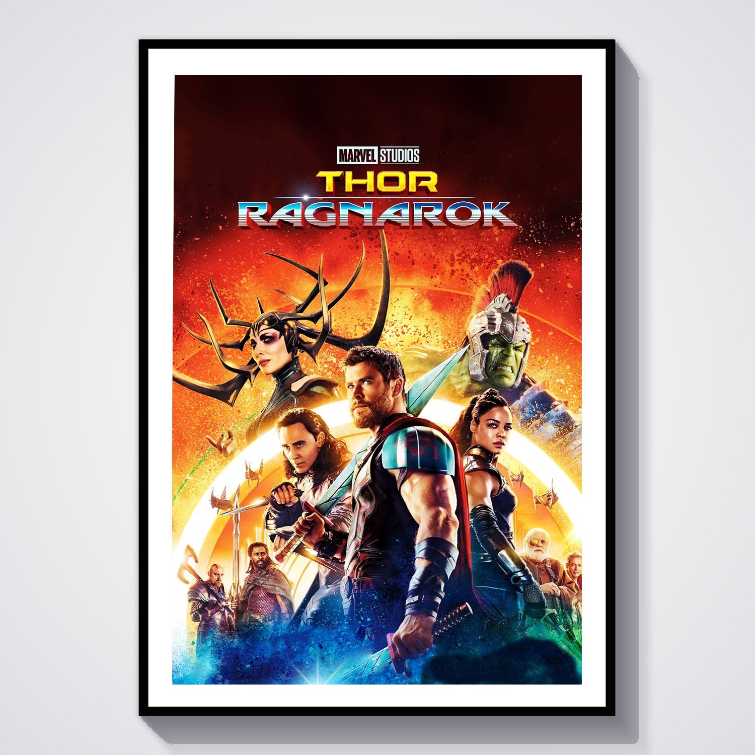 Flex Designs Poster Thor Ragnarok 8 x 10" Home Goods - Movie 2017 Movie Poster