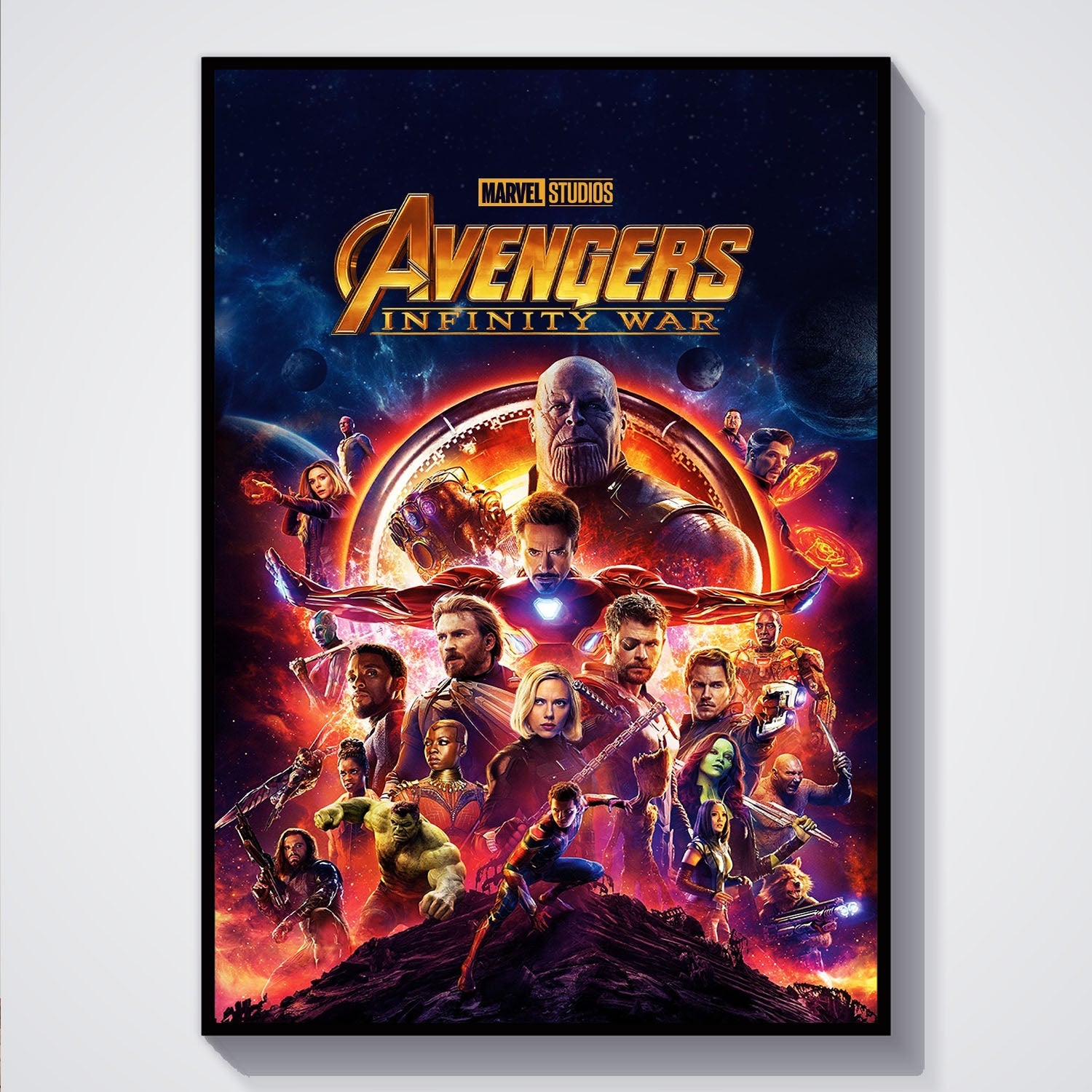 Flex Designs Poster Avengers Infinity War 5 x 7" Home Goods - Movie 2018 Movie Poster