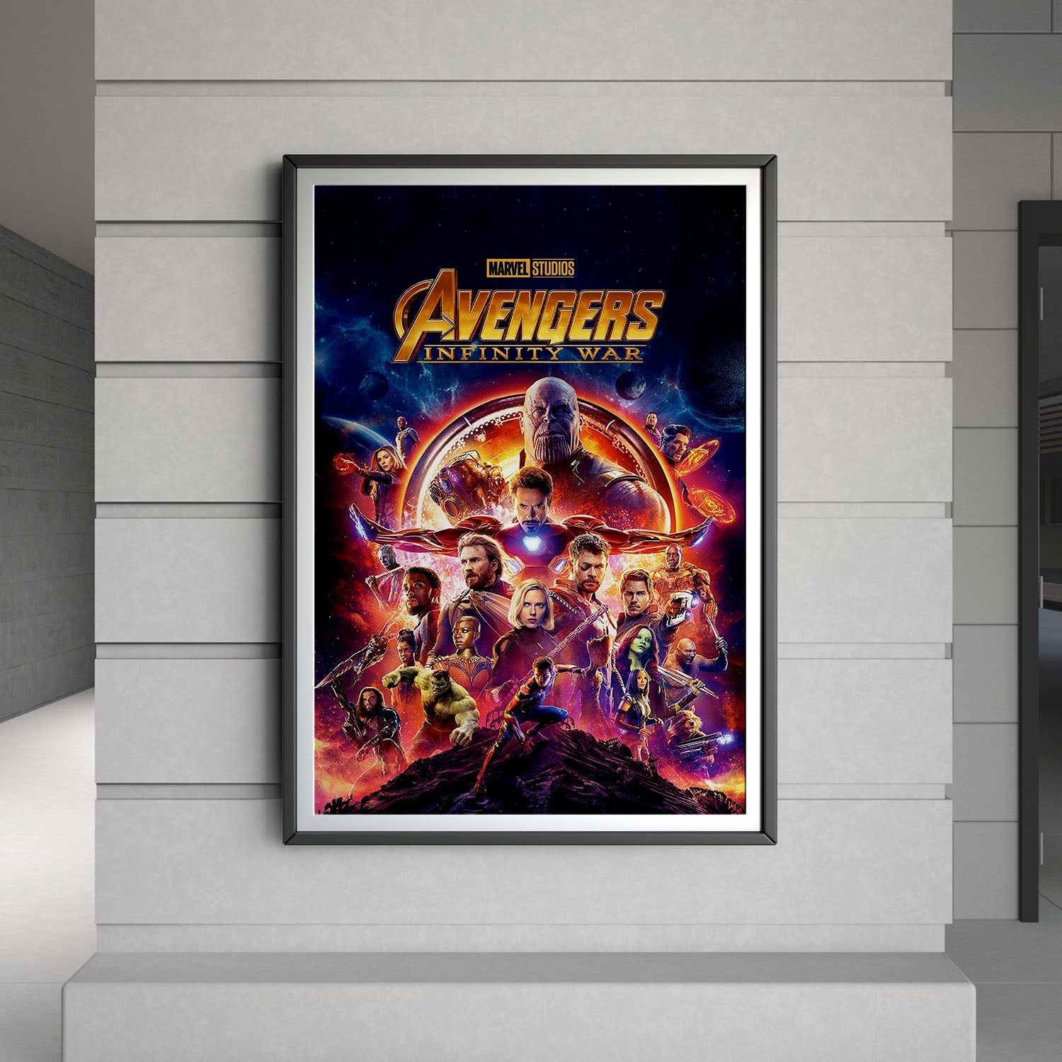 Flex Designs Poster Avengers Infinity War 8 x 10" Home Goods - Movie 2018 Movie Poster