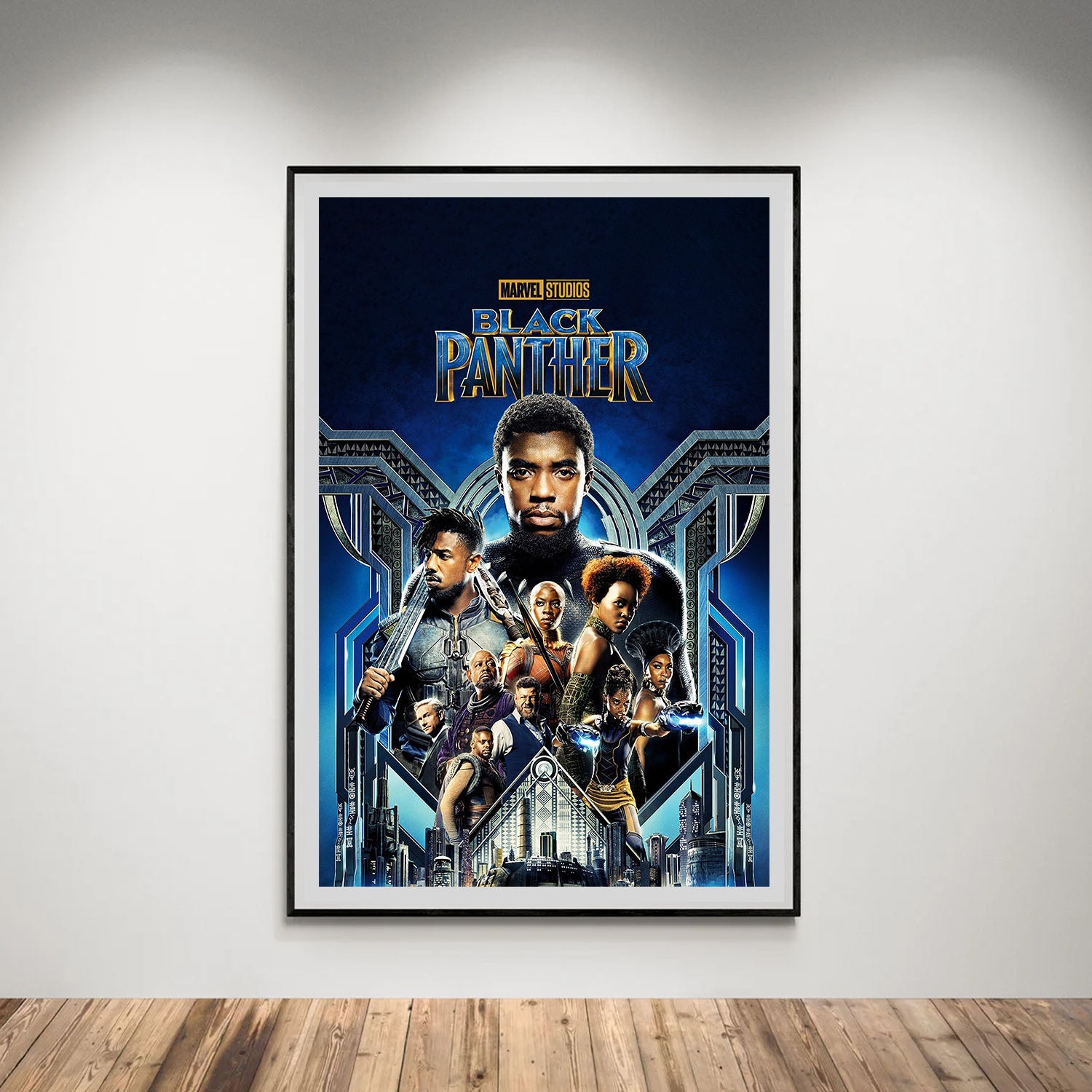 Flex Designs Poster Black Panther 5 x 7" Home Goods - Movie 2018 Movie Poster