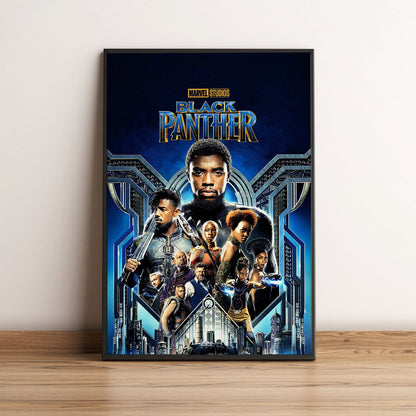 Flex Designs Poster Black Panther 5 x 7" Home Goods - Movie 2018 Movie Poster