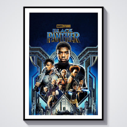 Flex Designs Poster Black Panther 8 x 10" Home Goods - Movie 2018 Movie Poster