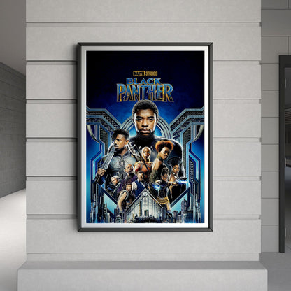 Flex Designs Poster Black Panther 8 x 10" Home Goods - Movie 2018 Movie Poster