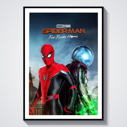 Flex Designs Poster Spider-Man Far From Home 8 x 10" Home Goods - Movie 2019 Movie Poster