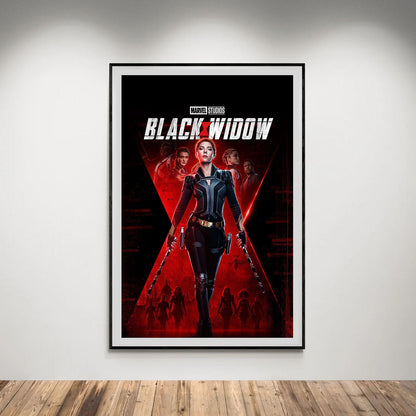 Flex Designs Poster Black Widow 5 x 7" Home Goods - Movie 2021 Movie Poster