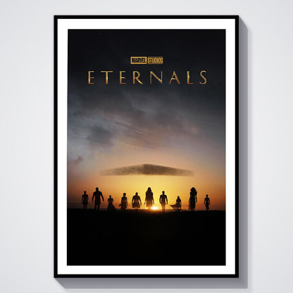 Flex Designs Poster Eternals 8 x 10" Home Goods - Movie 2021 Movie Poster