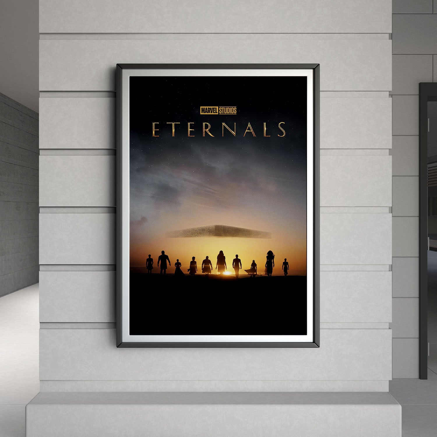 Flex Designs Poster Eternals 8 x 10" Home Goods - Movie 2021 Movie Poster