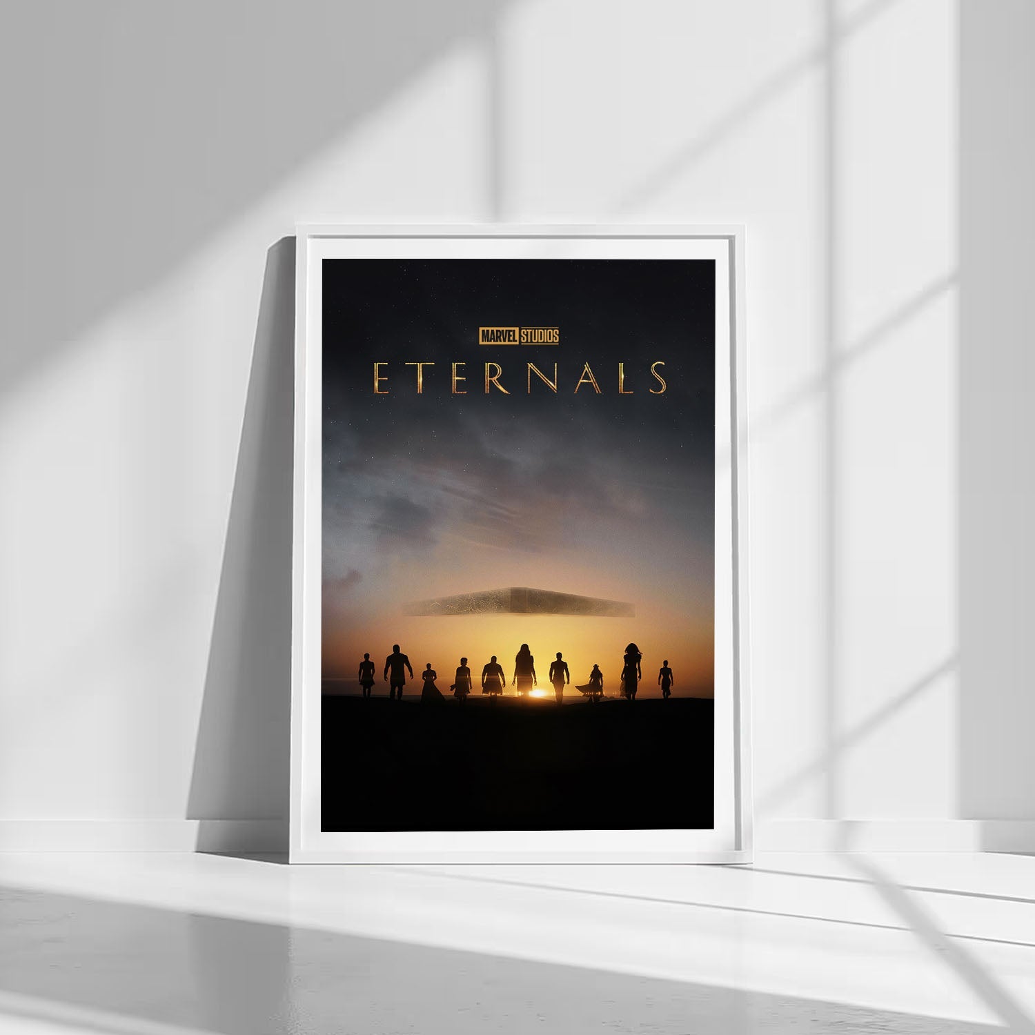 Flex Designs Poster Eternals 8 x 10" Home Goods - Movie 2021 Movie Poster