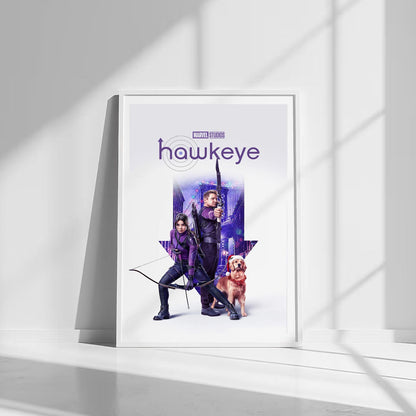 Flex Designs Poster Hawkeye 8 x 10" Home Goods - Movie 2021 Movie Poster