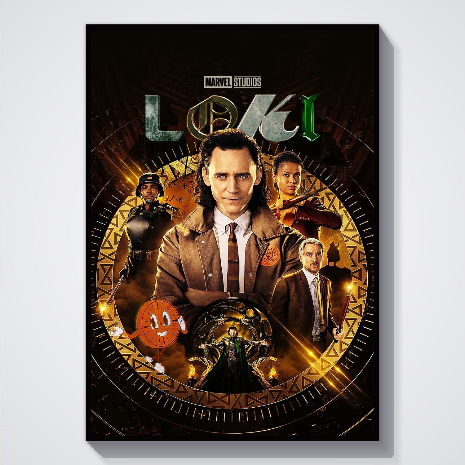Flex Designs Poster Loki 5 x 7" Home Goods - Movie 2021 Movie Poster