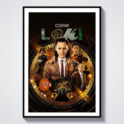 Flex Designs Poster Loki 8 x 10" Home Goods - Movie 2021 Movie Poster