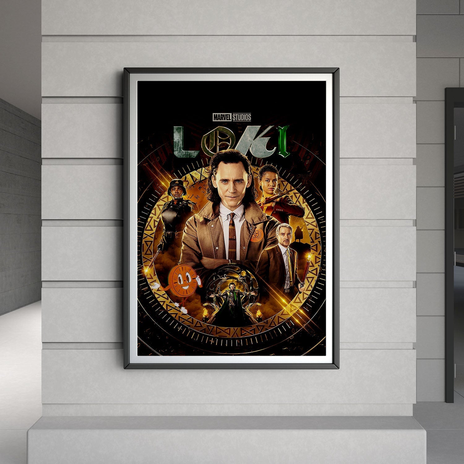 Flex Designs Poster Loki 8 x 10" Home Goods - Movie 2021 Movie Poster
