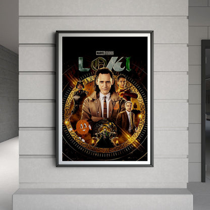 Flex Designs Poster Loki 8 x 10" Home Goods - Movie 2021 Movie Poster