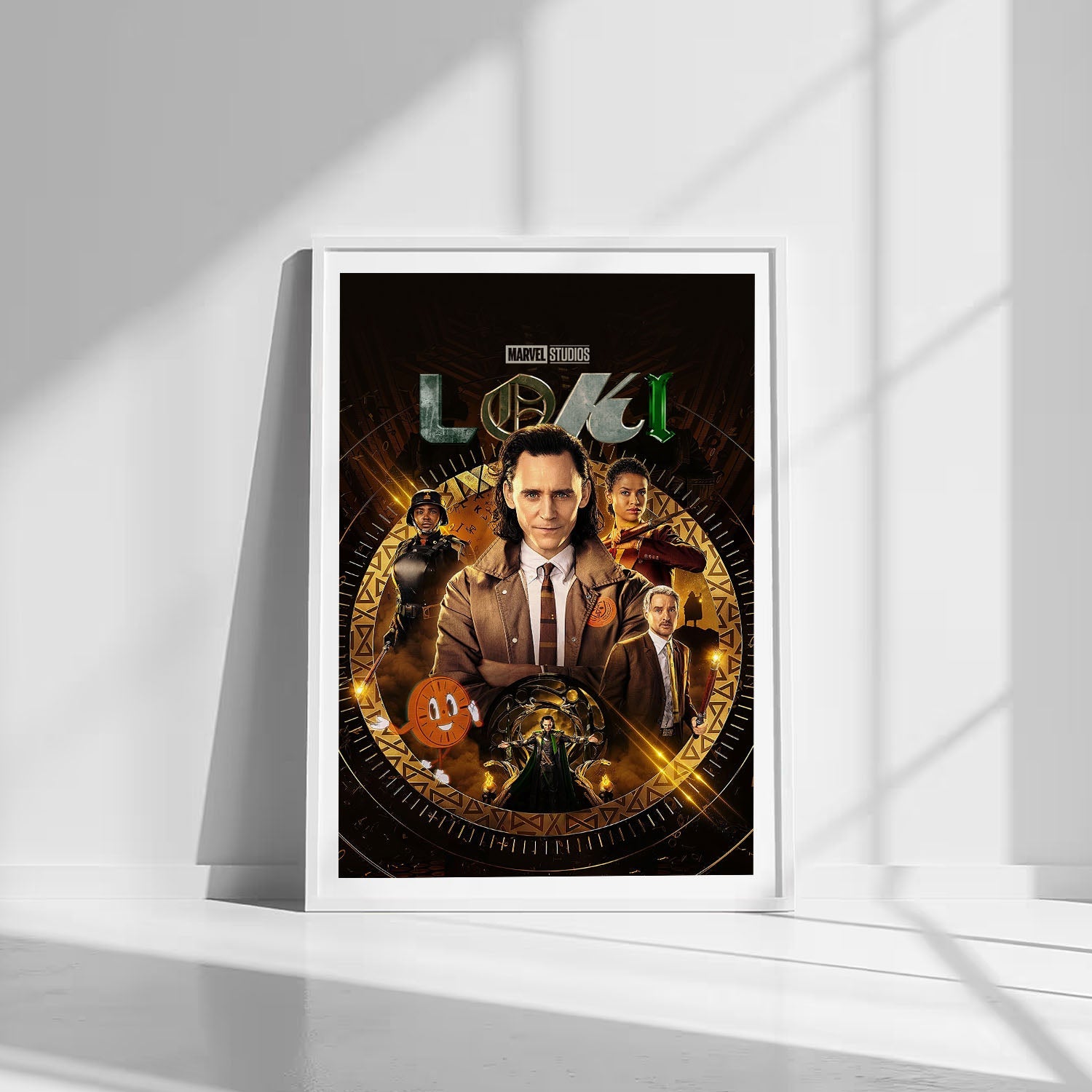 Flex Designs Poster Loki 8 x 10" Home Goods - Movie 2021 Movie Poster