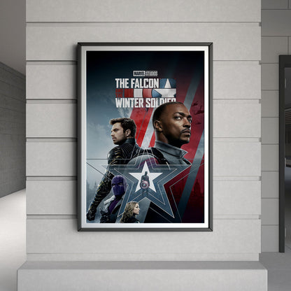 Flex Designs Poster The Falcon and the Winter Soldier 8 x 10" Home Goods - Movie 2021 Movie Poster