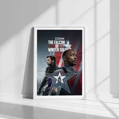 Flex Designs Poster The Falcon and the Winter Soldier 8 x 10" Home Goods - Movie 2021 Movie Poster