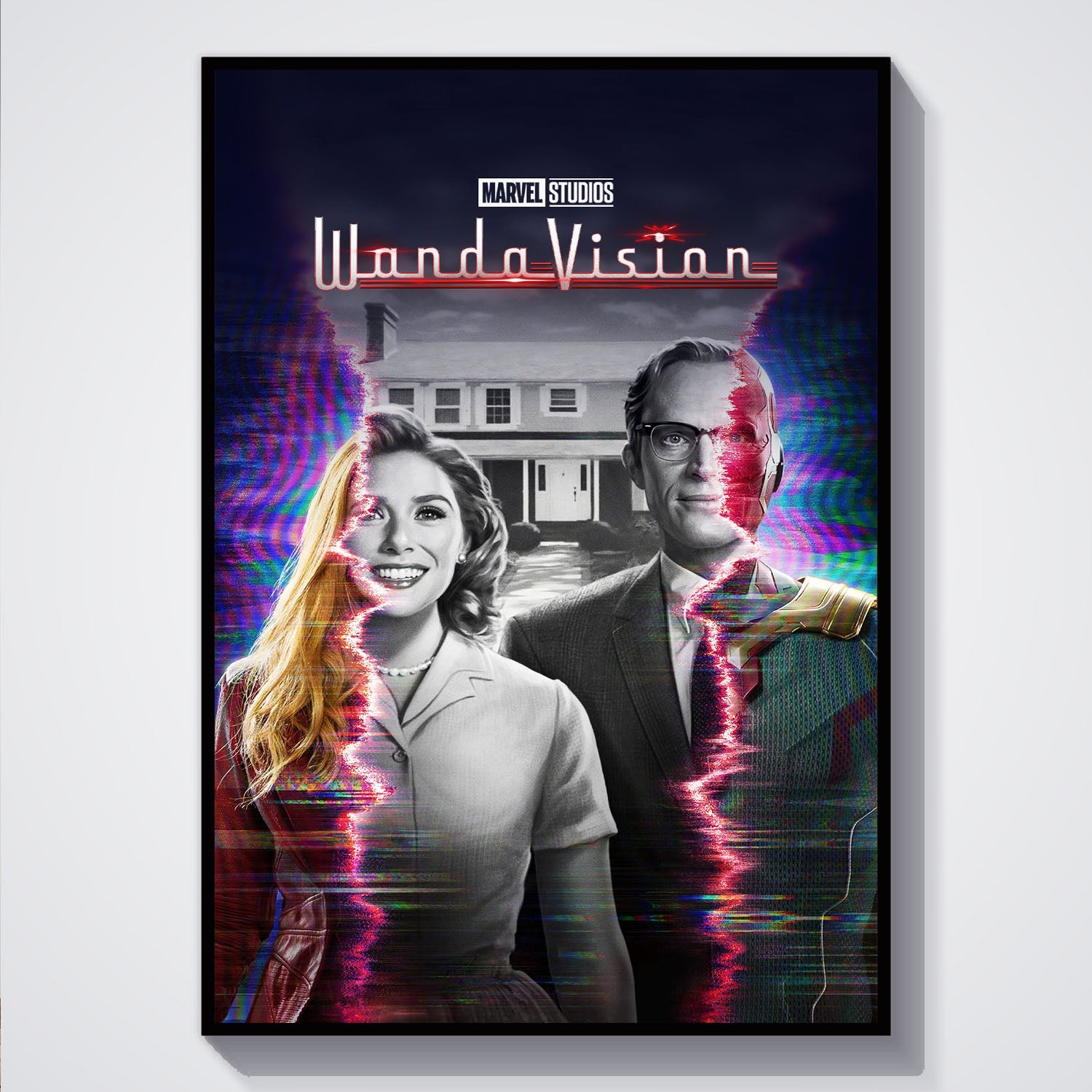 Flex Designs Poster WandaVision 5 x 7" Home Goods - Movie 2021 Movie Poster