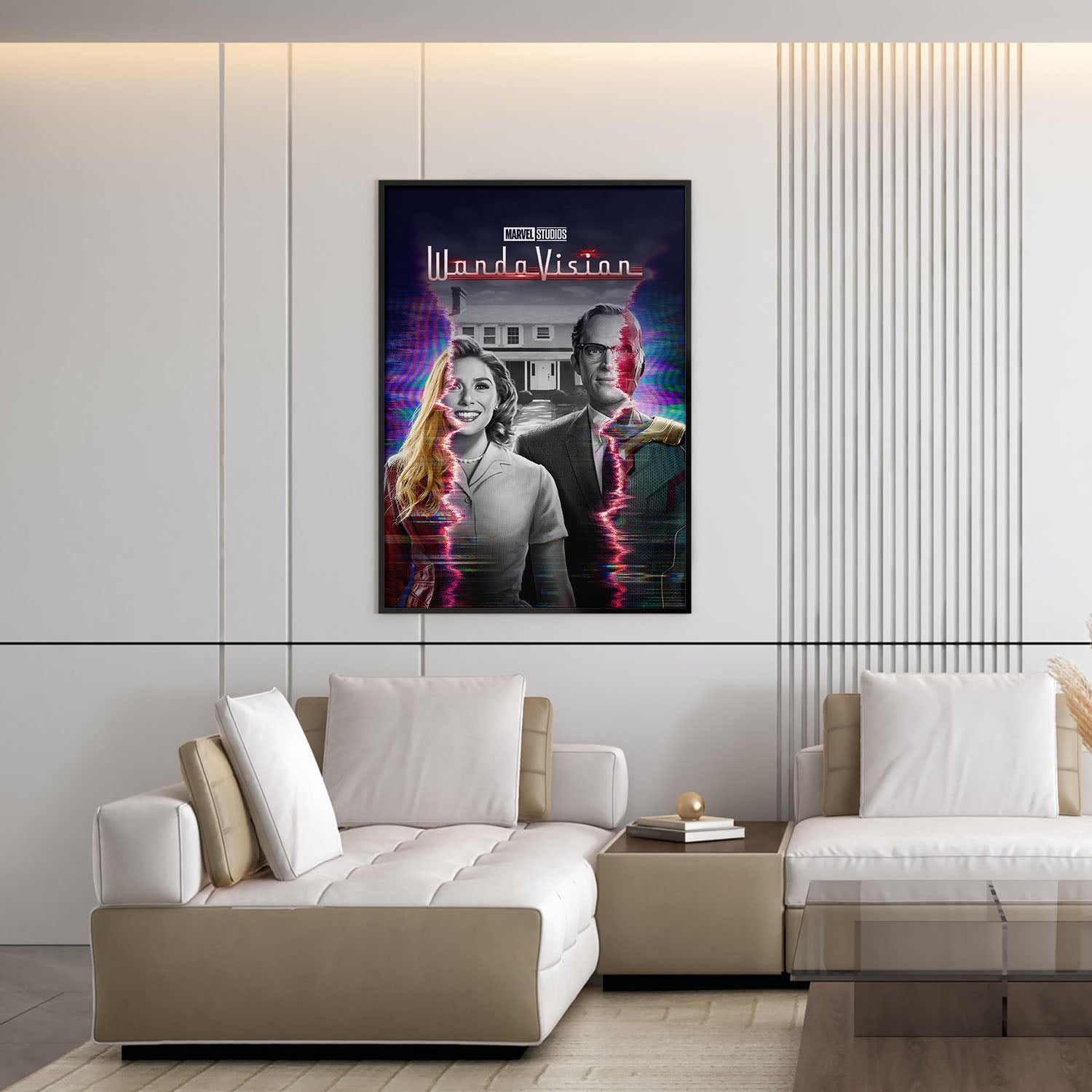 Flex Designs Poster WandaVision 5 x 7" Home Goods - Movie 2021 Movie Poster