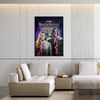Flex Designs Poster WandaVision 5 x 7" Home Goods - Movie 2021 Movie Poster