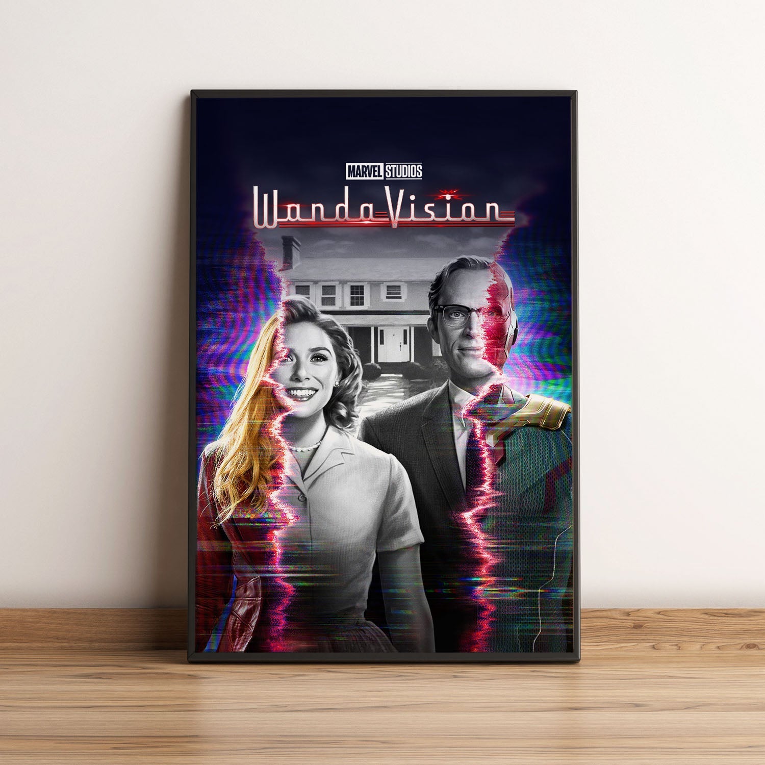 Flex Designs Poster WandaVision 5 x 7" Home Goods - Movie 2021 Movie Poster