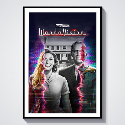Flex Designs Poster WandaVision 8 x 10" Home Goods - Movie 2021 Movie Poster