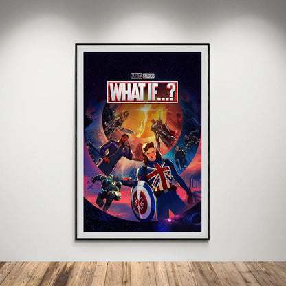 Flex Designs Poster What If 5 x 7" Home Goods - Movie 2021 Movie Poster