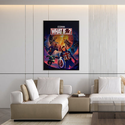 Flex Designs Poster What If 5 x 7" Home Goods - Movie 2021 Movie Poster