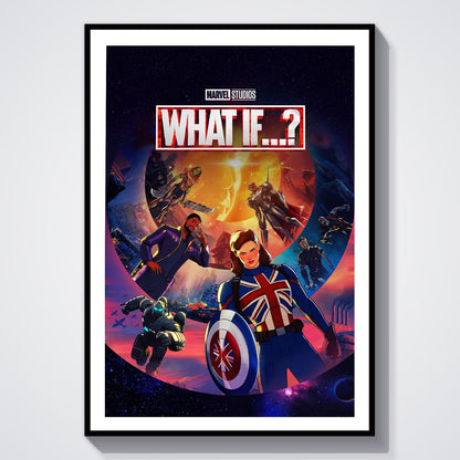 Flex Designs Poster What If 8 x 10" Home Goods - Movie 2021 Movie Poster