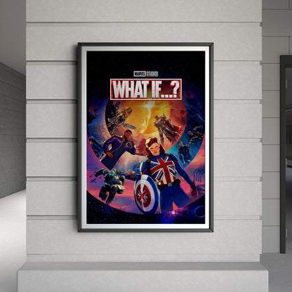Flex Designs Poster What If 8 x 10" Home Goods - Movie 2021 Movie Poster