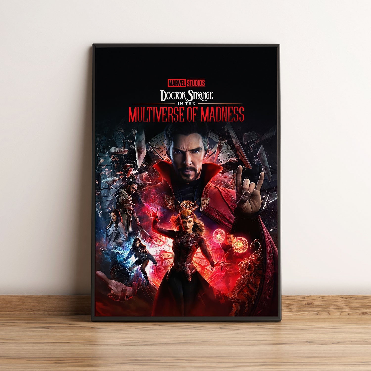 Flex Designs Poster Doctor Strange in the Multiverse of Madness 5 x 7" Home Goods - Movie 2022 Movie Poster