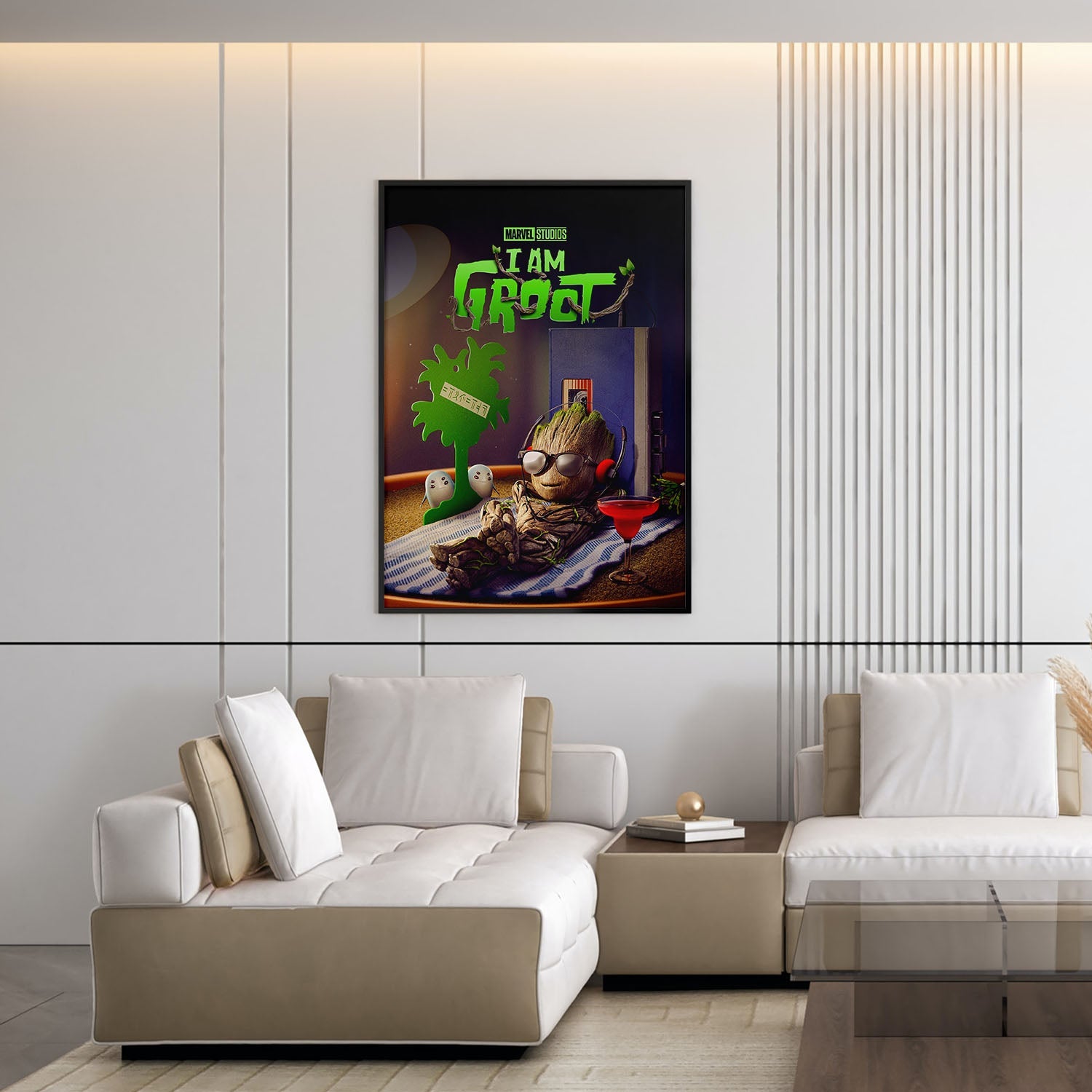 Flex Designs Poster I Am Groot 5 x 7" Home Goods - Movie 2022 Movie Poster