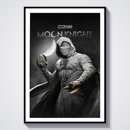 Flex Designs Poster Moon Knight 8 x 10" Home Goods - Movie 2022 Movie Poster