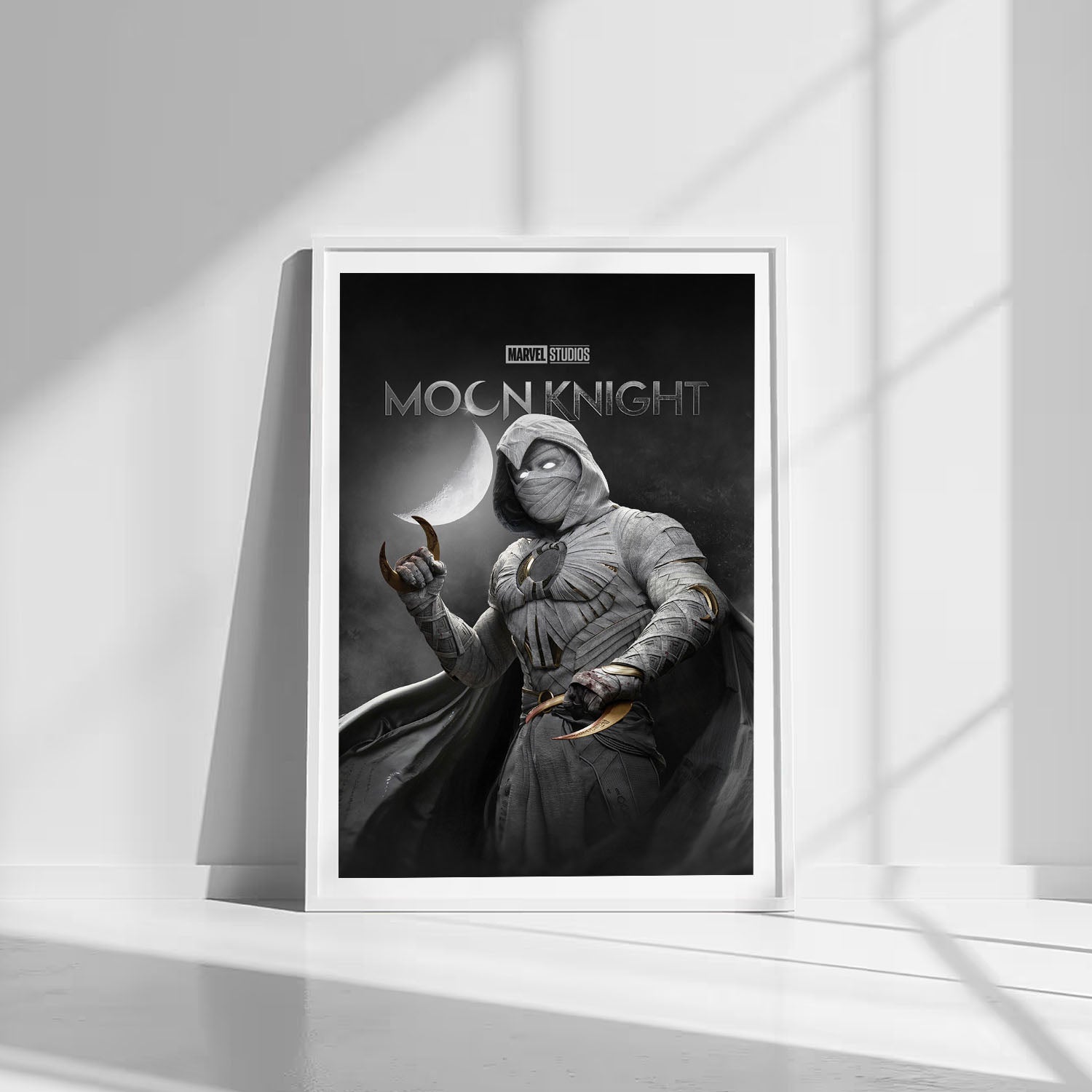 Flex Designs Poster Moon Knight 8 x 10" Home Goods - Movie 2022 Movie Poster