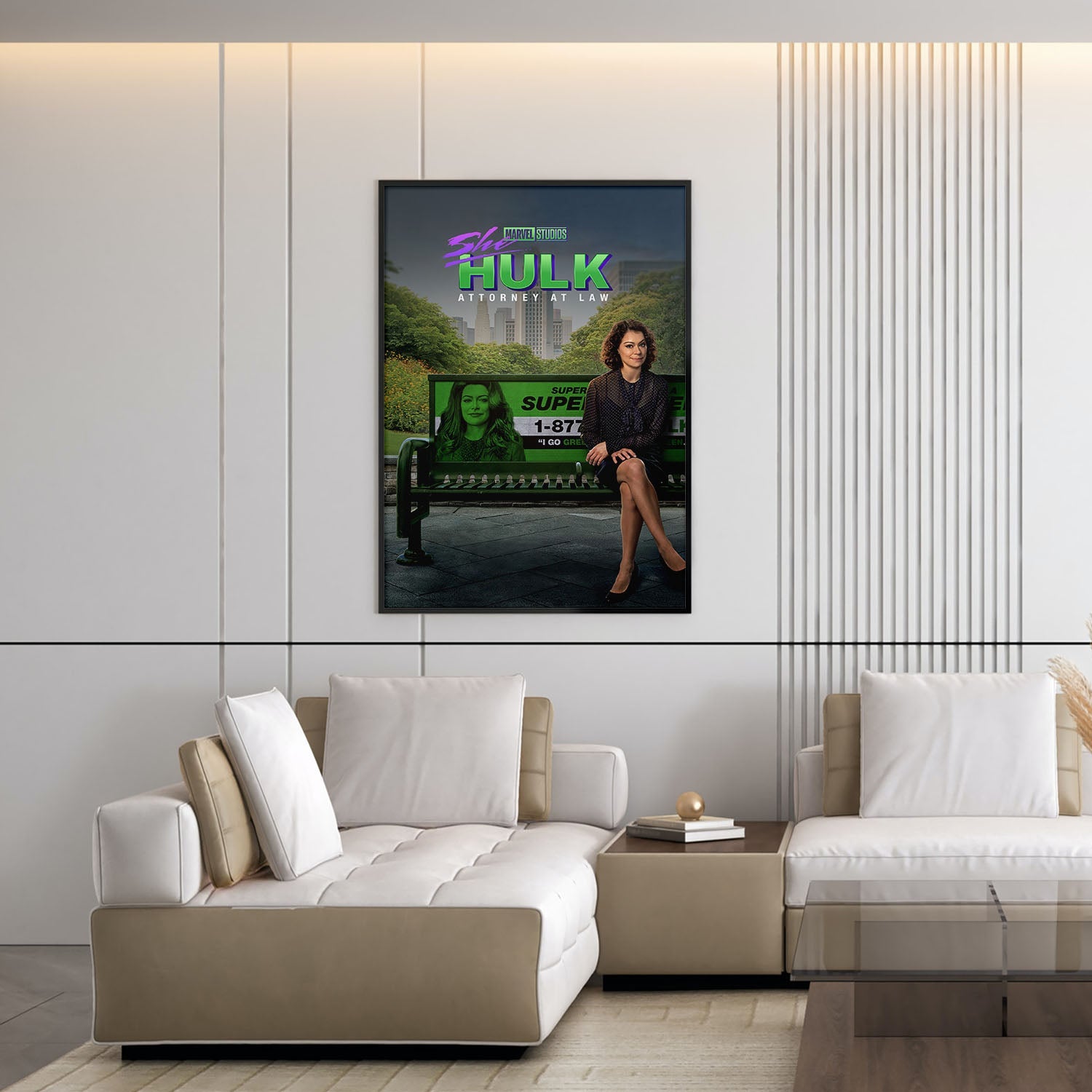 Flex Designs Poster She-Hulk Attorney at Law 5 x 7" Home Goods - Movie 2022 Movie Poster
