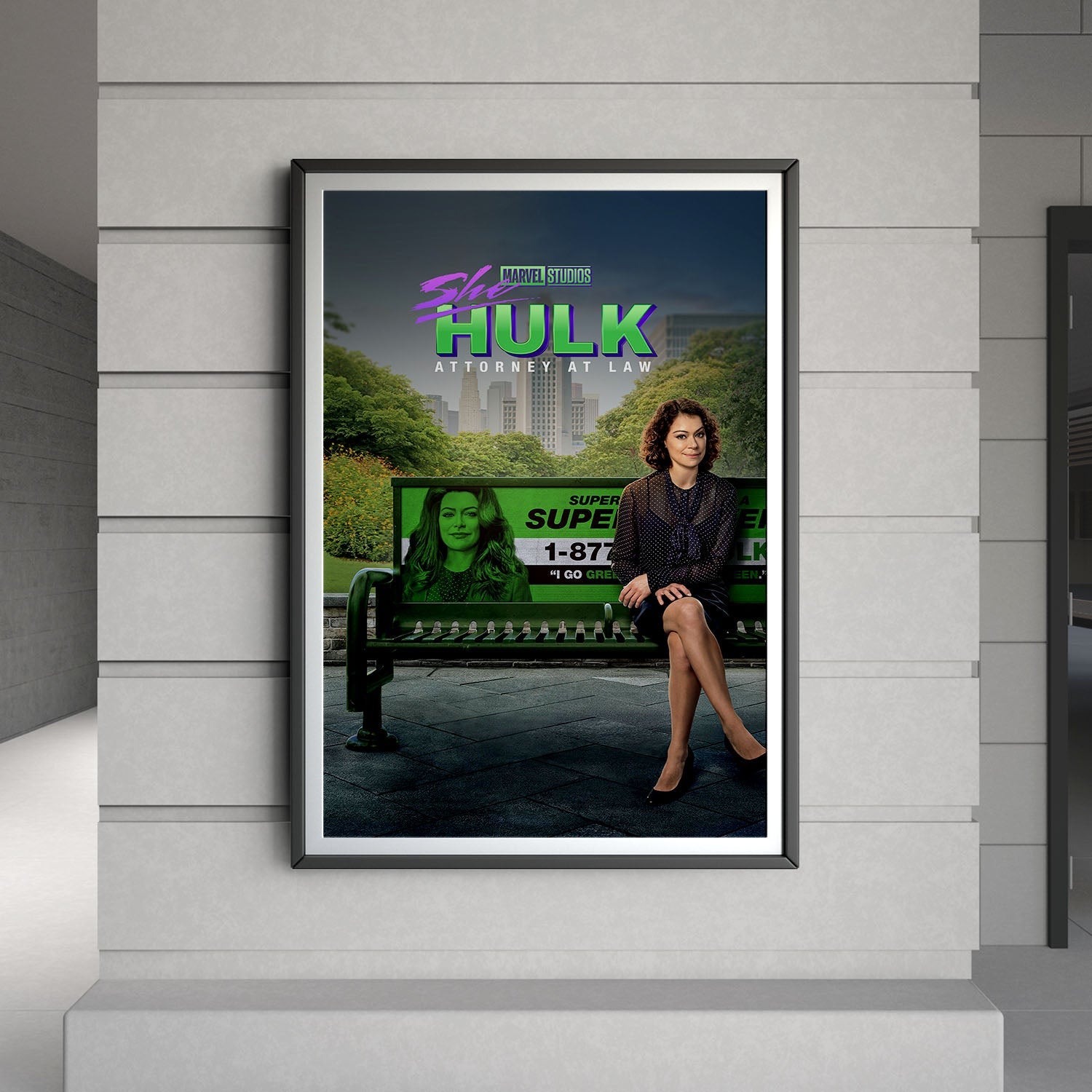 Flex Designs Poster She-Hulk Attorney at Law 8 x 10" Home Goods - Movie 2022 Movie Poster