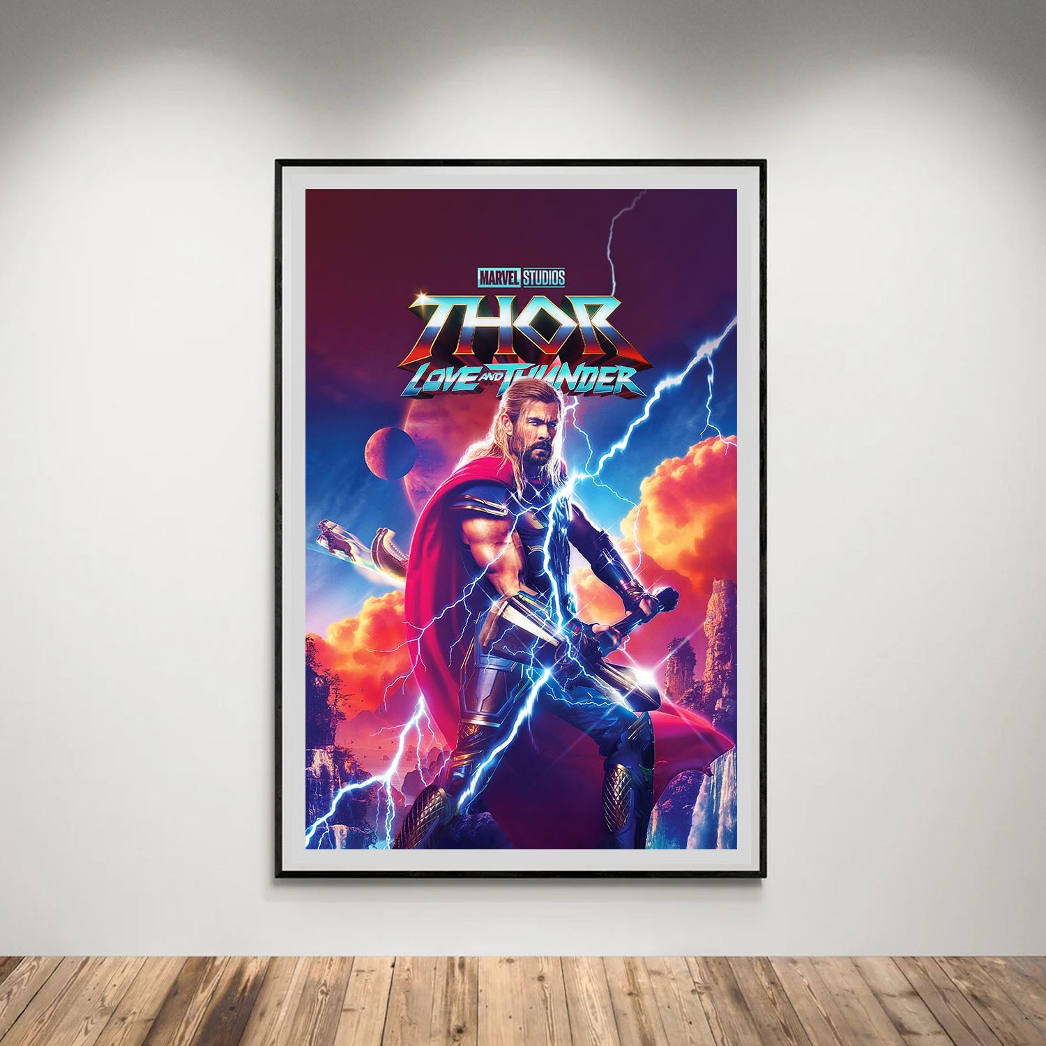 Flex Designs Poster Thor Love and Thunder 5 x 7" Home Goods - Movie 2022 Movie Poster