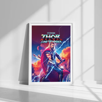 Flex Designs Poster Thor Love and Thunder 8 x 10" Home Goods - Movie 2022 Movie Poster