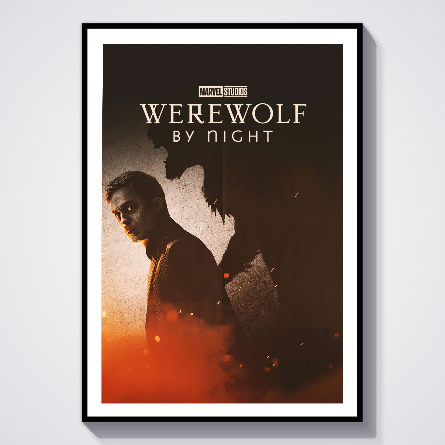 Flex Designs Poster Werewolf by Night 8 x 10" Home Goods - Movie 2022 Movie Poster