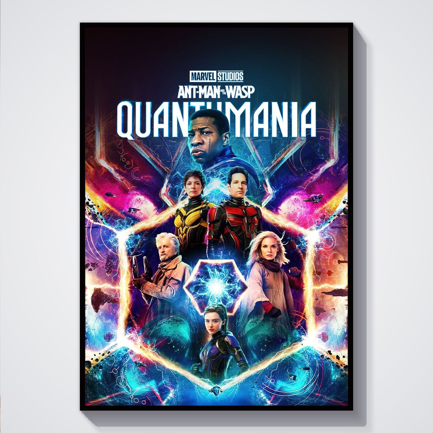 Flex Designs Poster Ant-Man and the Wasp Quantumania 5 x 7" Home Goods - Movie 2023 Movie Poster