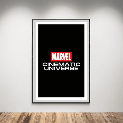 Flex Designs Poster Marvel Cinematic Universe Minimalist 5 x 7" Home Goods - Movie  Movie Poster