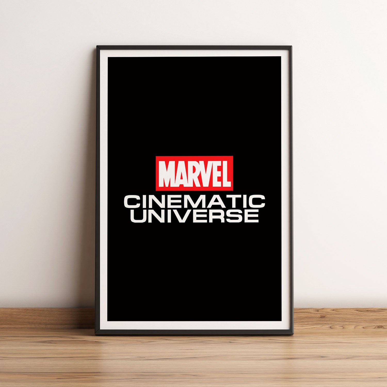 Flex Designs Poster Marvel Cinematic Universe Minimalist 5 x 7" Home Goods - Movie  Movie Poster