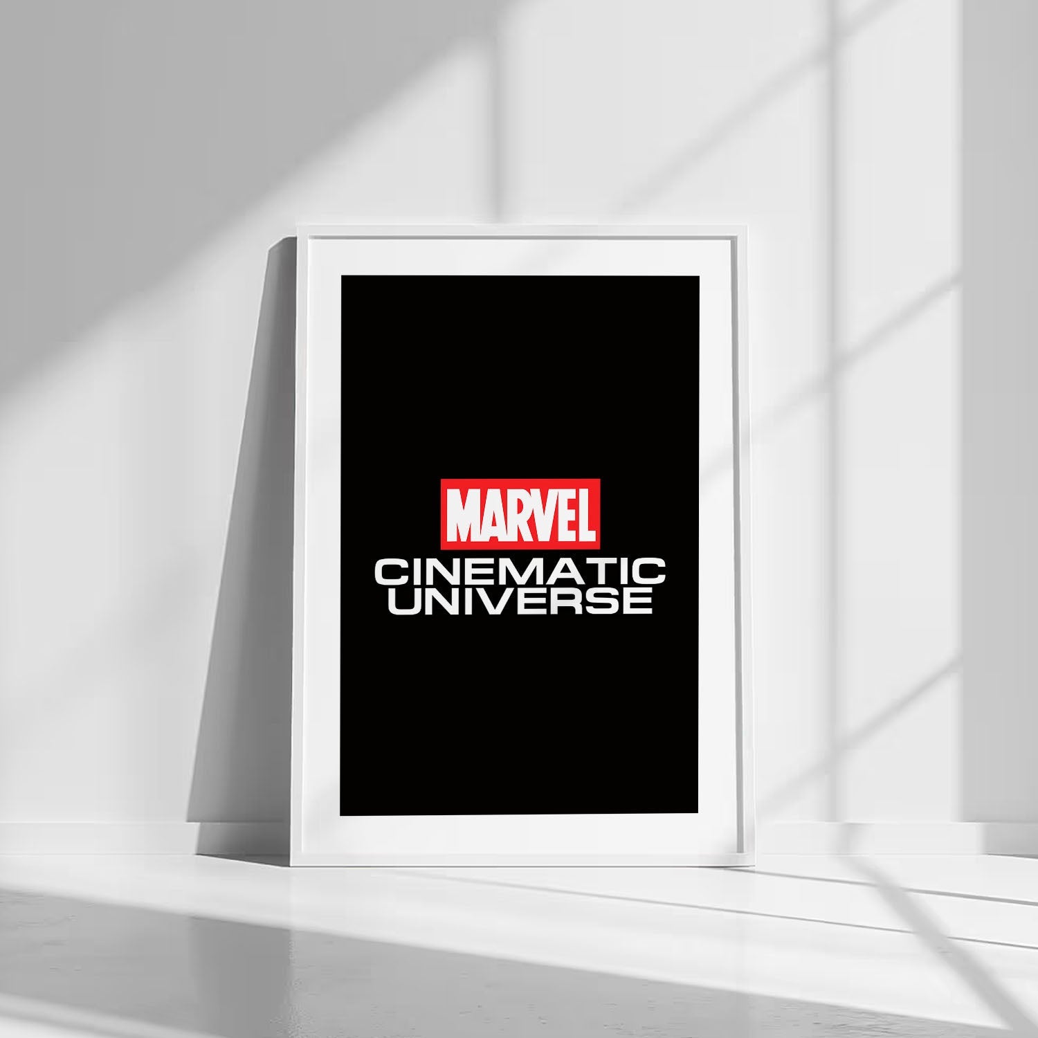 Flex Designs Poster Marvel Cinematic Universe Minimalist 8 x 10" Home Goods - Movie  Movie Poster