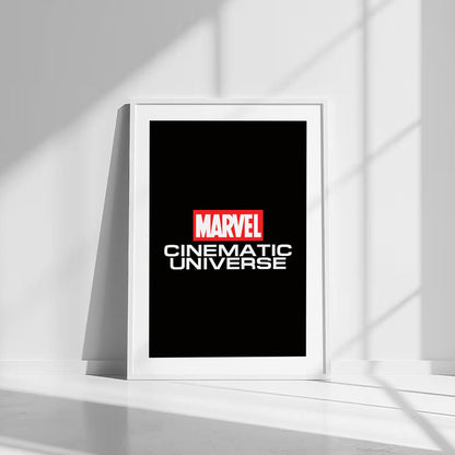 Flex Designs Poster Marvel Cinematic Universe Minimalist 8 x 10" Home Goods - Movie  Movie Poster