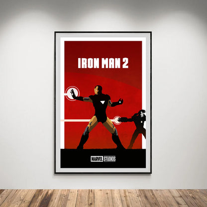Flex Designs Poster Iron Man 2 Minimalist 5 x 7" Home Goods - Movie 2010 Movie Poster