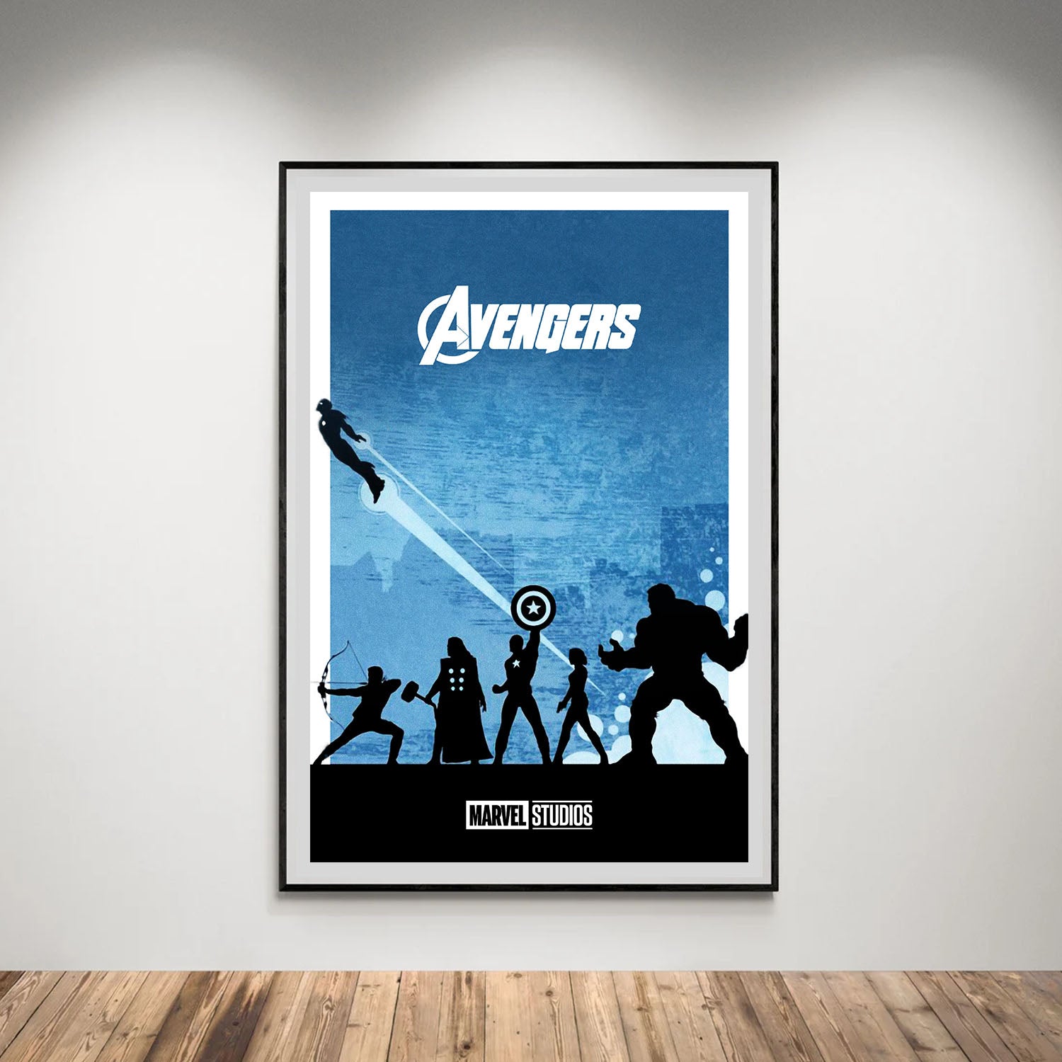 Flex Designs Poster The Avengers Minimalist 5 x 7" Home Goods - Movie 2012 Movie Poster