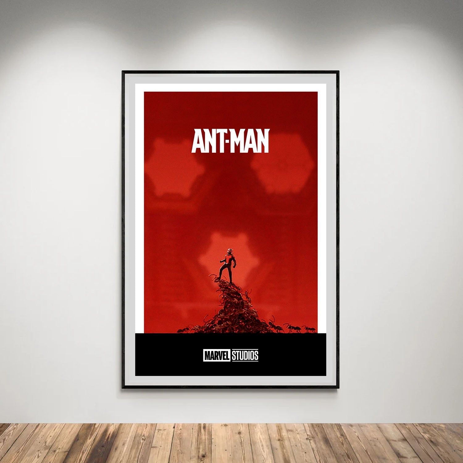 Flex Designs Poster Ant-Man Minimalist 5 x 7" Home Goods - Movie 2015 Movie Poster