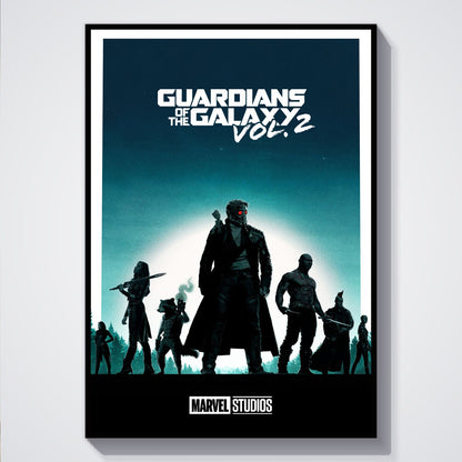 Flex Designs Poster Guardians of the Galaxy Vol 2 Minimalist 5 x 7" Home Goods - Movie 2017 Movie Poster