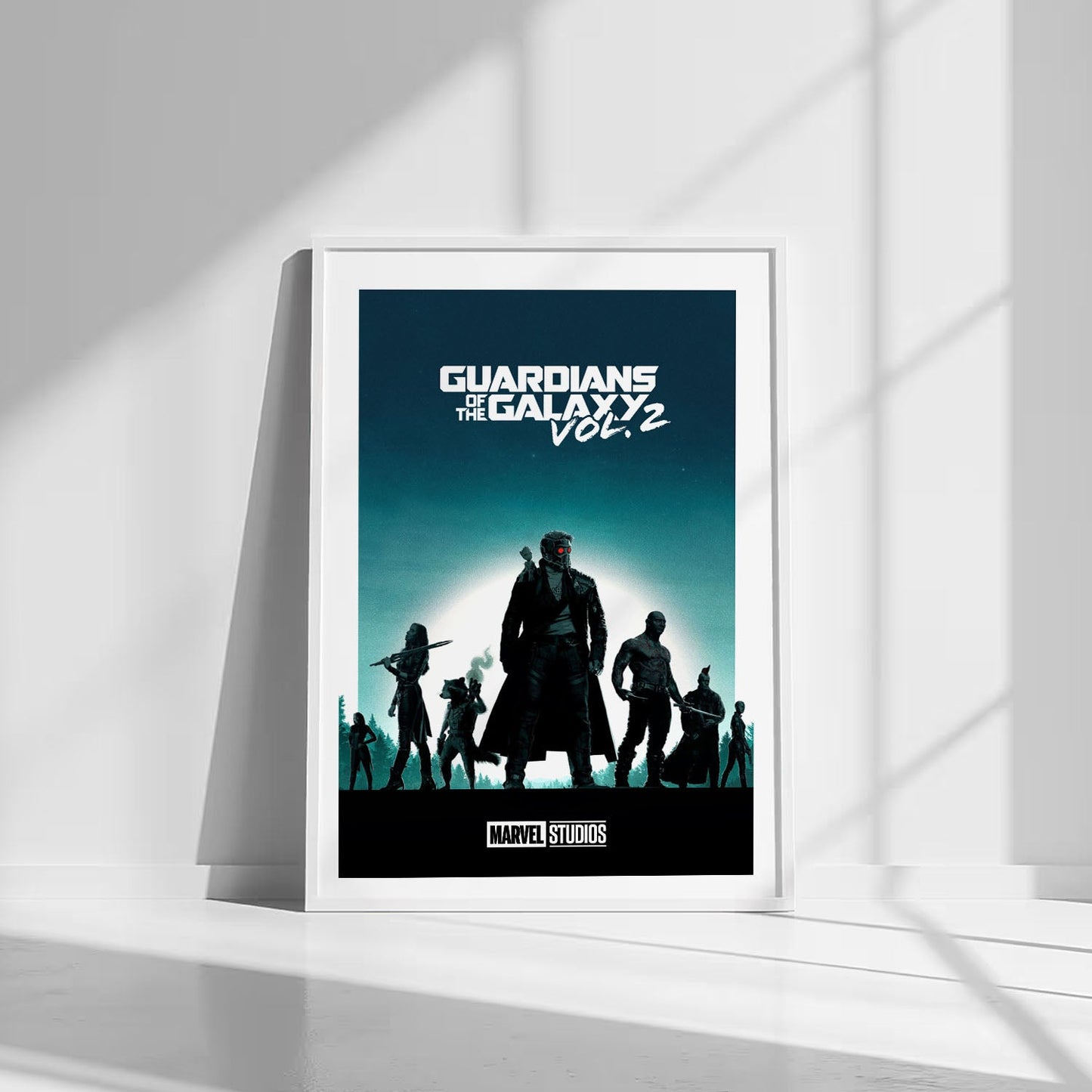 Flex Designs Poster Guardians of the Galaxy Vol 2 Minimalist 8 x 10" Home Goods - Movie 2017 Movie Poster